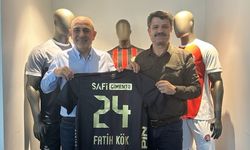 Süper Ligin Erzincanlı Başkanından Fatih Kök'e özel forma...