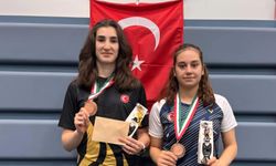 Macaristan'dan Erzincan'a 2 madalya geldi...