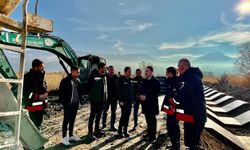 Erzincan'da beklenen alanda çalışmalar hızla yürüyor...