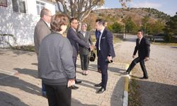 Üzümlü kaymakamından merkeze ziyaret