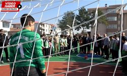 Vali Aydoğdu sahada ilk golünü attı