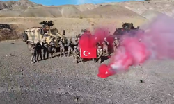 Erzincan kırsalında nefes kesen tatbikat