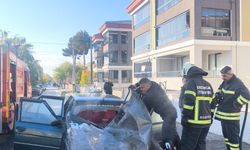 Erzincan'da araç yangını korkuttu