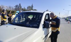 Erzincan trafiğinde hayata yol ver farkındalığı