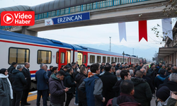 Doğu Ekspresi Erzincan’da Karşılandı: İşte O Anlar...