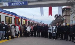 Doğu Ekspresinin ilk durağı Erzincan’da kısa kaldı