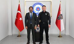 Erzincan'da kurumlar arası güçlü iş birliği: Ahmet Oran’dan emniyete ziyaret