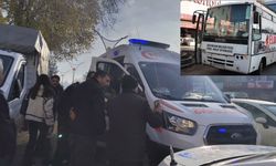 Erzincan’da halk otobüsleri çarpıştı