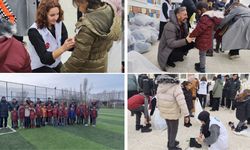 Erzincan’da örnek dayanışma: 125 öğrenciye bot ve mont desteği