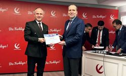 Erzincan’dan genel merkeze güçlü rapor: Emin Yılmaz’a teşekkür belgesi