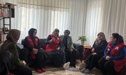 Erzincan’ın kadın Kızılay gönüllüleri gönüllere dokunuyor