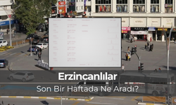 Erzincanlılar Son Bir Haftada En Çok Neyi Merak Etti?
