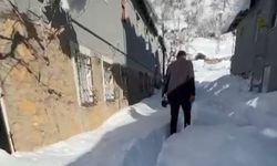 Kemaliye’de zorlu kış şartlarına anında müdahale