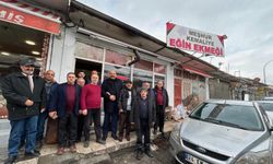 Kemaliye’de yangın sonrası geçmiş olsun ziyareti