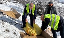 Üzümlü'de olumsuz koşullar üzerine Lütfi Yakut ve ekibi sahaya indi...