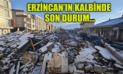 Erzincan kalbinde, yıkım çalışmalarında son durum