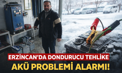 Erzincan kışında en büyük düşman: Zayıf akü