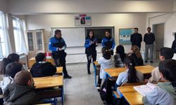 Erzincan Polisi okul okul geziyor...