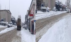 Erzincan’da karla mücadele tam gaz, gözler yol kenarlarında