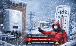 Erzincan'da soğuk vurdu, tehlike kapıda: Kombiler için hayati uyarı!