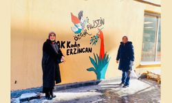 Erzincan’da “Vicdan Nöbeti”: Duvarlar Gazze için konuşuyor