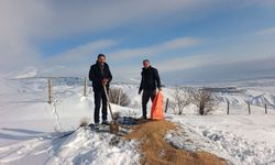 Erzincanlı muhtar yaban hayatı unutmadı