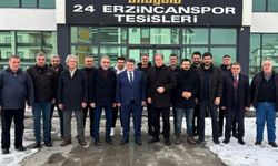 Erzincanspor tesislerinde birlik ve dayanışma buluşması