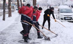 Erzincan Beyaza Büründü: Belediye Ekipleri Kar Mesaisinde!