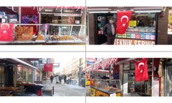 Türk Bayrağına yapılan saldırıya Erzincan’dan bayraklı tepki