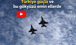 Erzincan semalarında muharip uçaklar nefes kesti