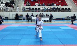 Erzincan’da çocuklar karate seçmelerde ter döktü