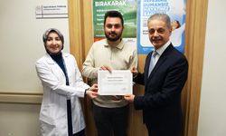 Erzincan’da Sigara Bırakmaya Başarı Sertifikası