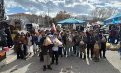 Pazar tezgahı Hayrettin Paşa’nın miniklerine ekonomi ve sağlık dersi oldu
