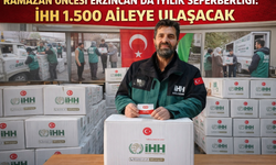 Ramazan öncesi Erzincan’da iyilik seferberliği: İHH 1.500 aileye ulaşacak