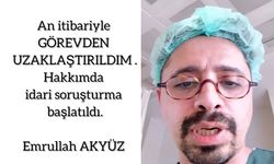 Erzincan’ında Yakından Bildiği Dr. Akyüz’e Uzaklaştırma Kararı