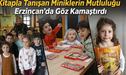 Minik kalpler kütüphanede buluştu: Erzincan’da yüzleri güldüren etkinlik