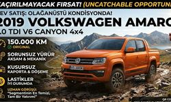 Arazinin Zirvesi: Volkswagen Amarok V6 Canyon Satışta!