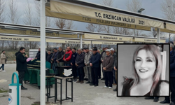 Adana'da katledilen Aksüt, Erzincan'da son yolculuğuna uğurlandı