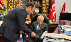 MHP Erzincan İl Başkanından Genel Başkan Bahçeli'ye Rapor...
