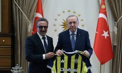 Cumhurbaşkanı Erdoğan Erzincanlı Hamdi Ulukaya'yla görüştü