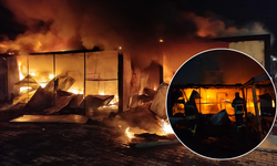 Erzincan’da Korkutan Yangın: Konteynerler Alevlere Teslim Oldu!