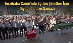 Erzincan’da Matem ve Dua: Terzibaba Camii’nde Eğitim Şehitleri İçin Gıyabi Cenaze Namazı