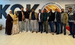 KGK, 500 Yıllık Dostluğu Bulunan Sri Lankalı Gazetecileri Ağırladı