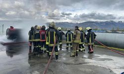 EBYÜ öğrencileri ateşle mücadeleyi sahada öğrendiler