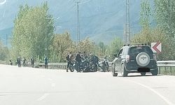 Ergan Kayak Merkezi Yolunda Motosiklet Kazası: 1 Kişi Yaralı