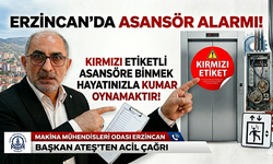 Erzincan’da Başkan Uyardı! Asansöre Binmeden Önce Bu Renge Bakın, Yoksa Son Durak Felaket Olabilir