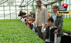 Erzincan’da Minik Öğrencilere Sera Gezisi Düzenlendi