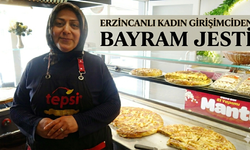 Erzincanlı Kadın Girişimciden Bayram Jesti