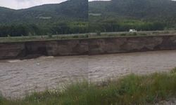Tokat-Erzincan Kara Yolunda Çökme Tehlikesi
