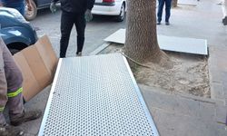 Erzincan'da Ağaçlara 'Demir' Güvence